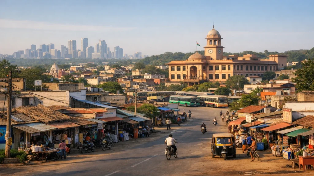 India towns and cities