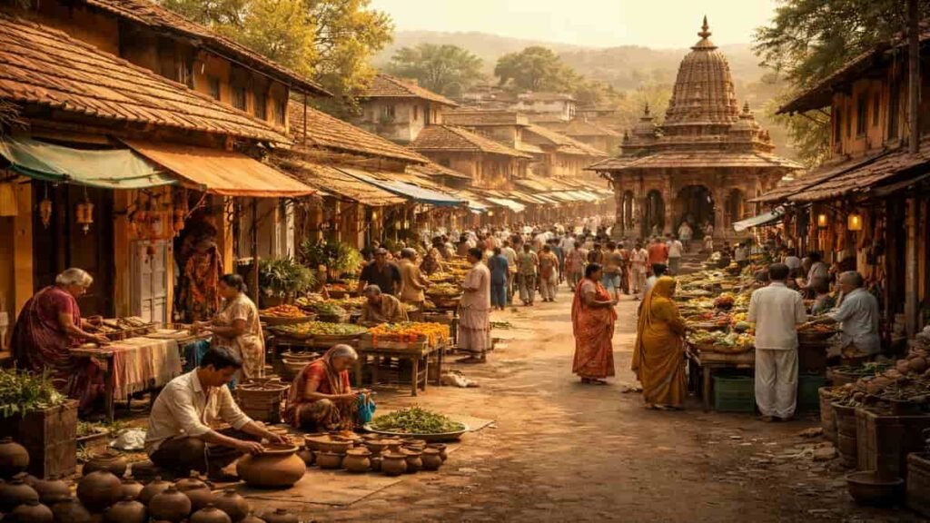 Indian culture in towns